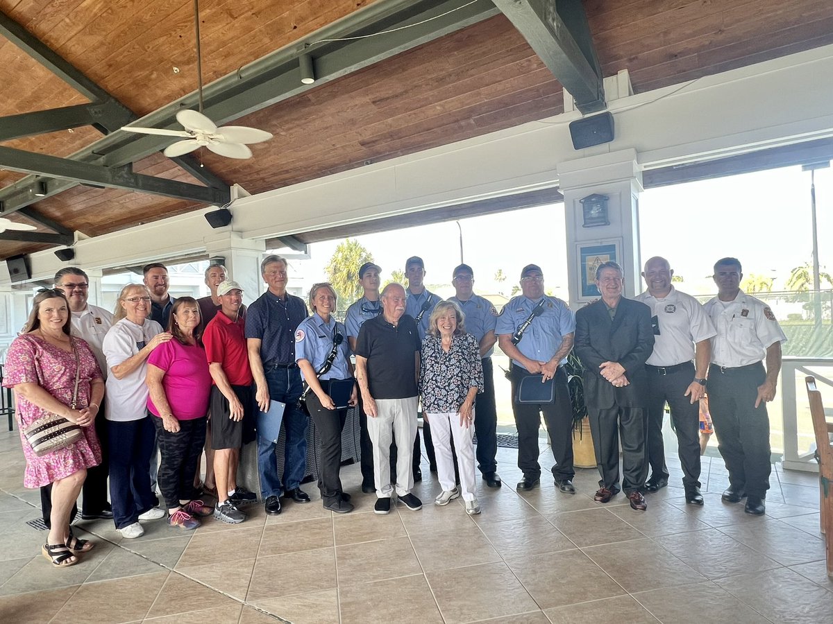 BCFREMS's tweet image. No better way to celebrate EMS Week 2023! Recognizing our department&apos;s EMS champions, law enforcement partners &amp;amp; citizen responders for the successful resuscitation of a SCA victim. Oh yes, the survivor was in attendance as well. #ItTakesAVillage #BCFREMS #HPCPR #ROSC #EMS