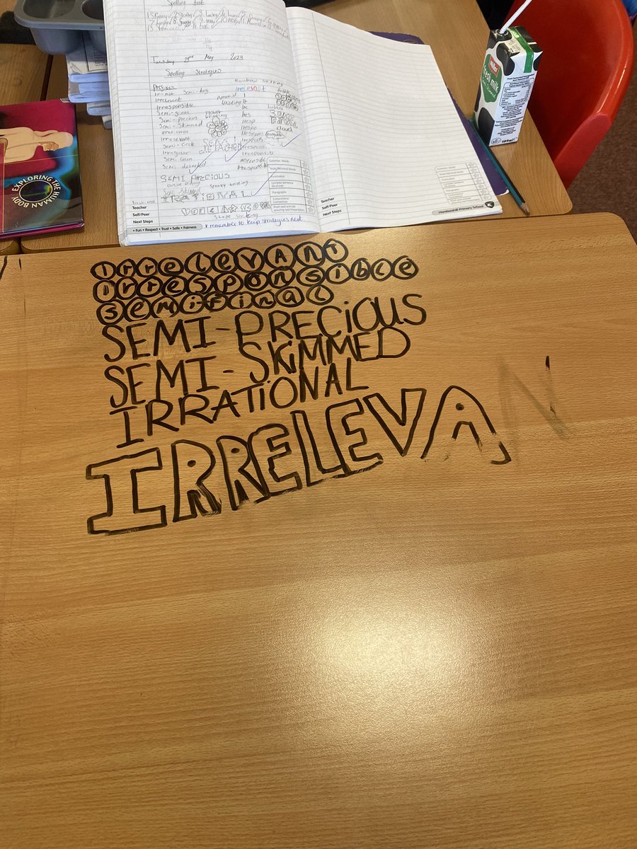 Mrs Farrell (@mrsfarrell21) on Twitter photo P6 worked hard today on their spelling strategies. We had some very inventive ways for remembering how to spell tricky words! Keep up the great work guys!! <a href="/HareleeshillPS/">HareleeshillPS</a> #itsSLC P6 worked hard today on their spelling strategies. We had some very inventive ways for remembering how to spell tricky words! Keep up the great work guys!! <a href="/HareleeshillPS/">HareleeshillPS</a> #itsSLC