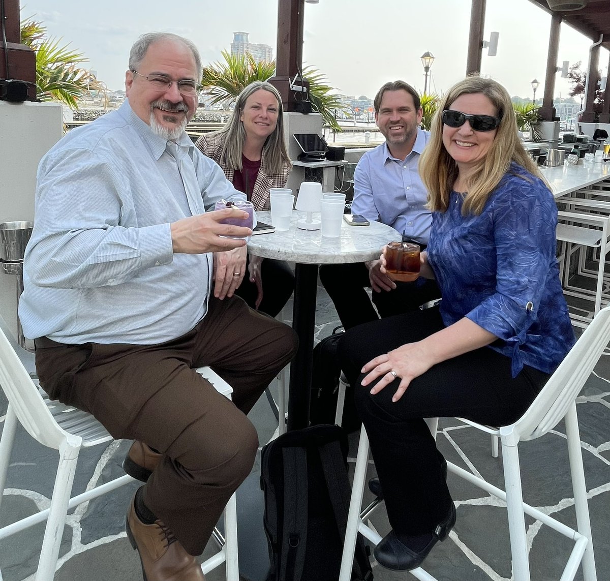 Great evening in Baltimore with these amazing leaders! I’m grateful to do #marketing with <a href="/KirkChritton/">Kirk Chritton</a>, <a href="/ChristaSSpencer/">Christa Spencer</a> and <a href="/bbillingskc/">Brandon Billings</a>.