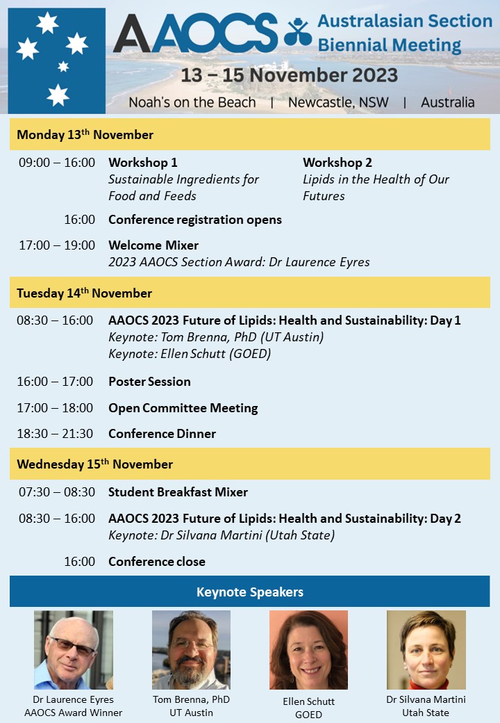 AAOCS's tweet photo. AAOCS 2023 draft program now online here 
https://t.co/zO1bYrPNGg

Come join us in Newcastle Australia in November https://t.co/qhQ5rm1upb