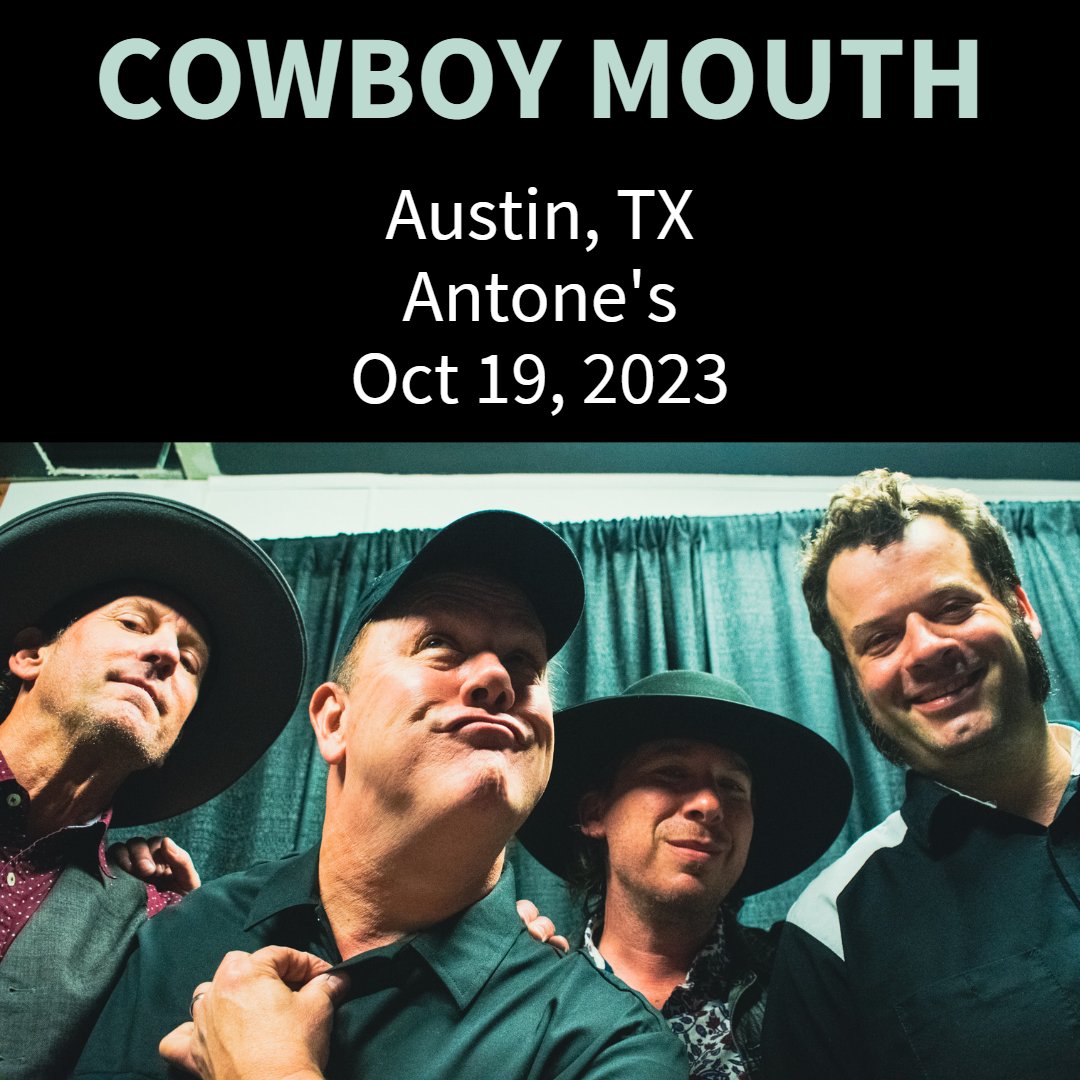On sale now! Austin, TX October 19, 2023 @Antones Tickets: vist.ly/4m48