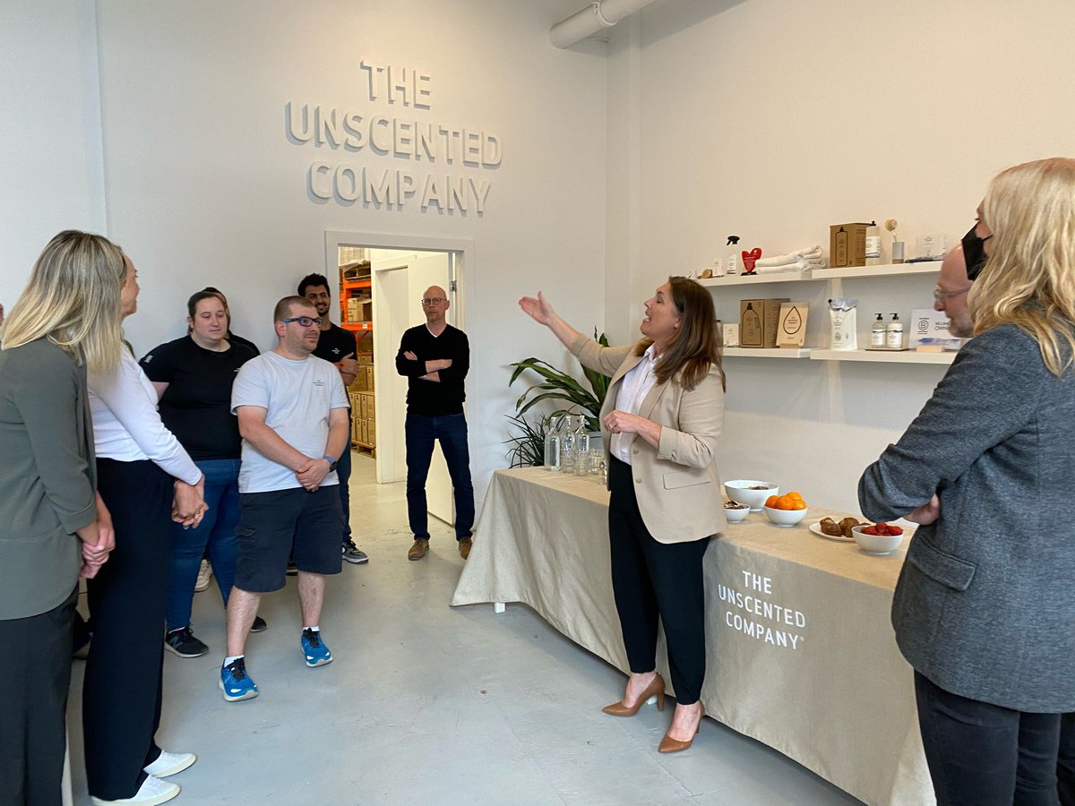 PascaleStOnge_'s tweet image. For Anie Rouleau and the team at #TheUnscentedCompany, the environment and social responsibility are at the heart of their mission.

Thanks to our investment, this Montreal-based business can continue its important work in benefit of the community.🤝♻️

#EcoDevWeek