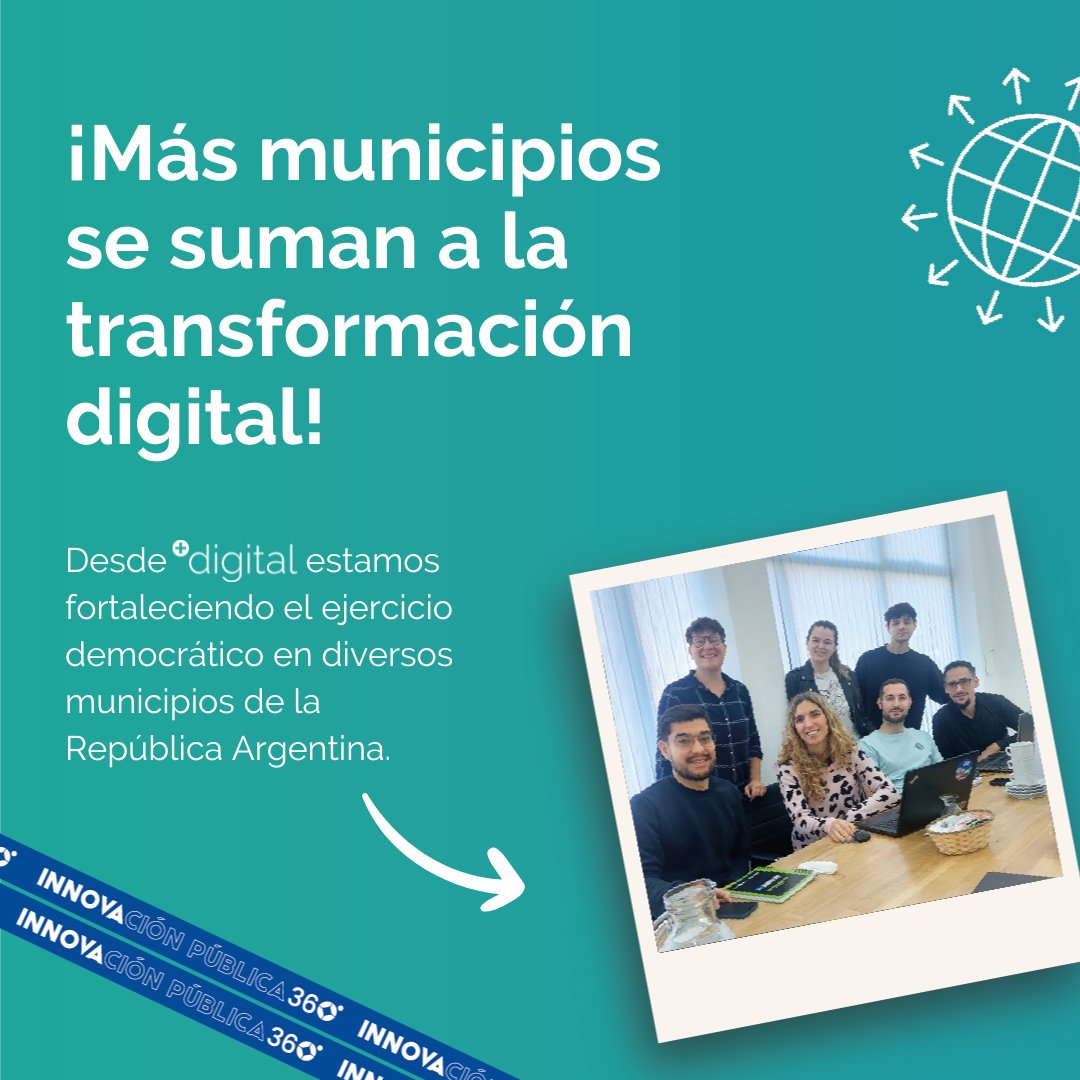 AsuntosDelSur's tweet photo. 🚀 ¡Seguimos impulsando la transformación digital!

👉🏾 En pos de fortalecer el ejercicio democrático se está acompañando a los municipios del territorio argentino en la instalación y puesta en marcha de una plataforma digital. 

#IP360e #MásDigital https://t.co/RM2wNhPjQr