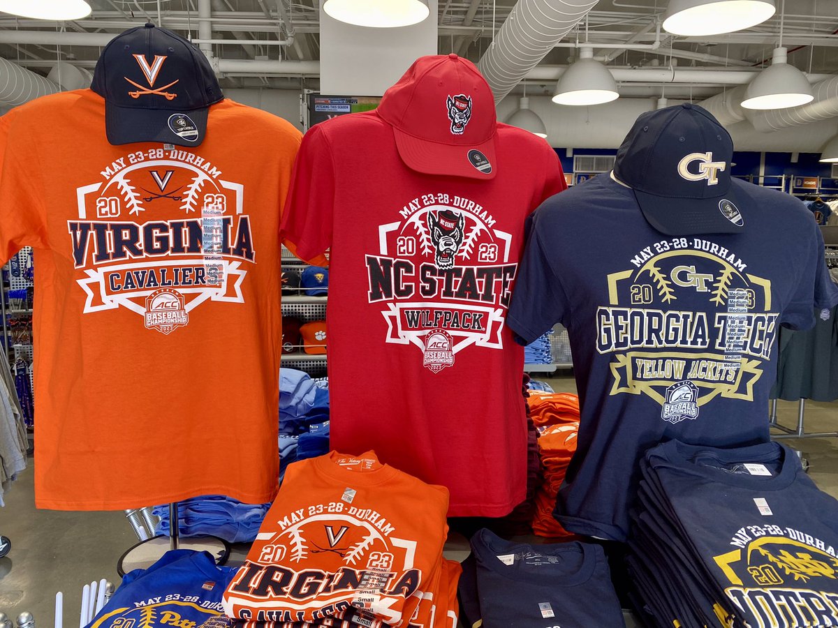 gwh3's tweet photo. Great to have the ACC Baseball Championship return to Durm this week @DurhamBulls. Ballpark store is stocked with #accbase merch. Did I mention the perfect weather?!? https://t.co/TApqMeIDn0