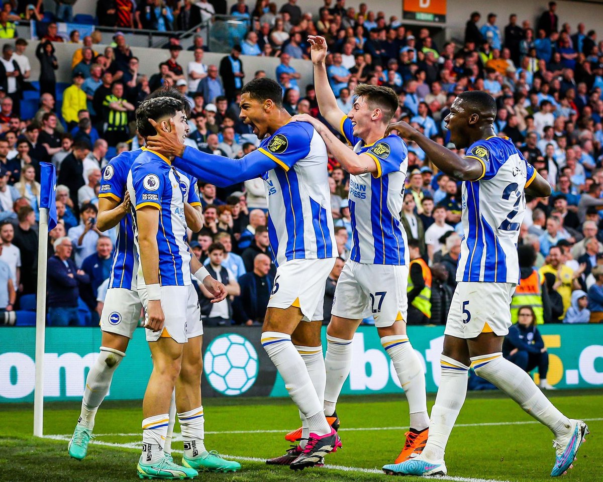 Brighton have clinched a spot in the Europa League next season 💪