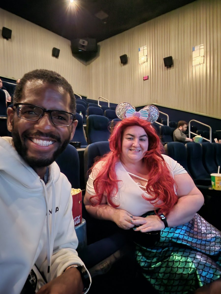 Excited to see #TheLittleMermaid only in #IMAX only #atAMC!! Let's gooooo Halle Bailey is going to crush it! Time to go UNDER THE SEA!!! People getting their cosplay on!,😎😎🔥🔥🎟️🎟️🎟️

@CEOAdam @AMCTheatres #ApesTogetherStrong #AMCPerfectlyPopcorn #AMCNOTLEAVING #underthesea…