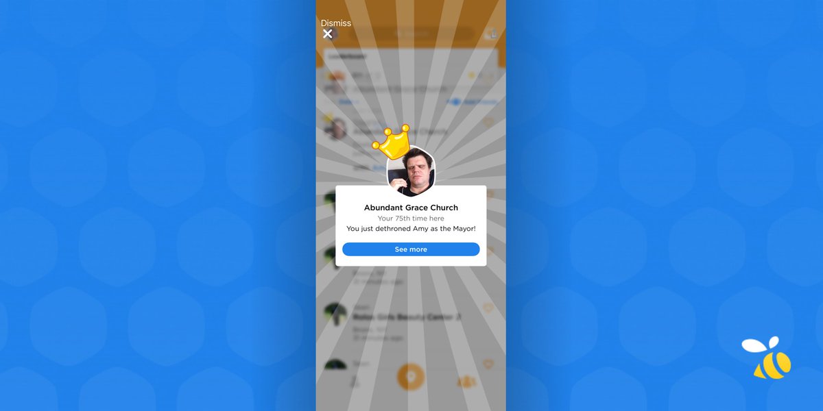 I just dethroned <a href="/amyschalk5/">Amy Schalk</a> as the Mayor of Abundant Grace Church on <a href="/Swarmapp/">Swarm by Foursquare</a>!
swarmapp.com/doug_s1207/che…