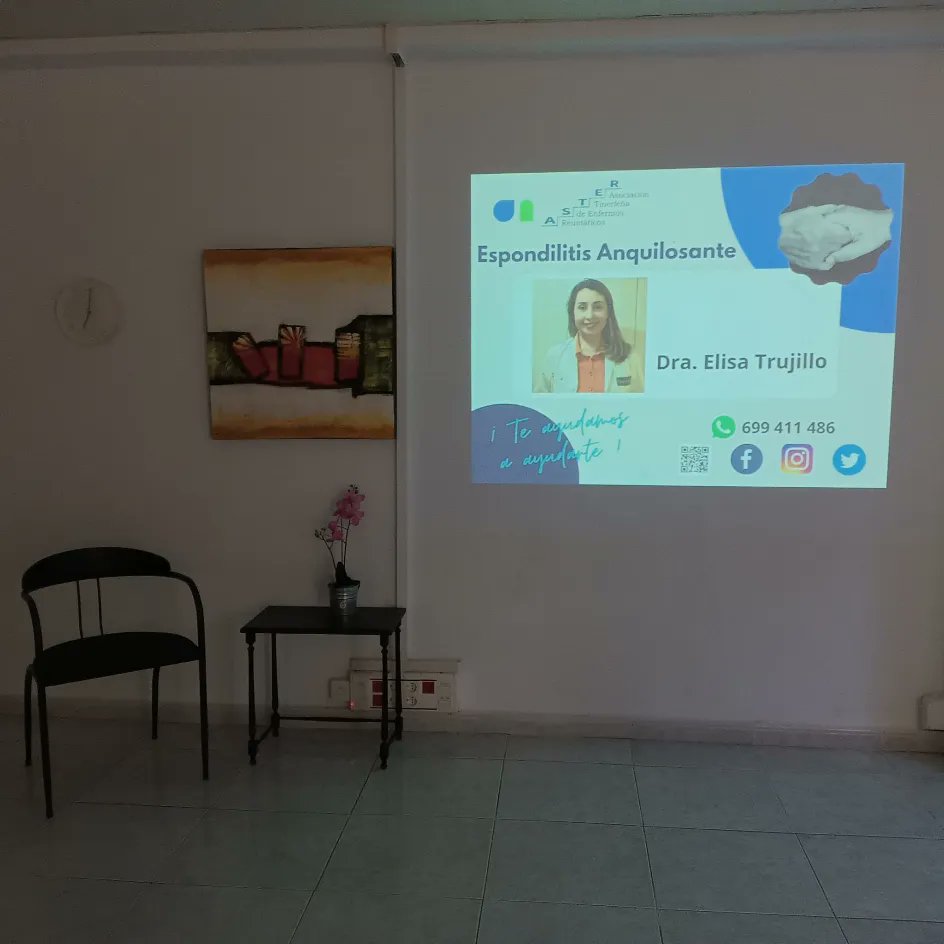 Aster2016Tfe's tweet photo. Gracias a la Dra.Elisa Trujillo, por su implicación, profesionalidad y cercanía.
Todo un lujo poder contar con ella siempre que ASTER se lo solicita.
Hoy aprendimos un poquito mas sobre
#espondilitisanquilosante
#TeAyudamosAAyudarte https://t.co/tlQR0LcYMQ