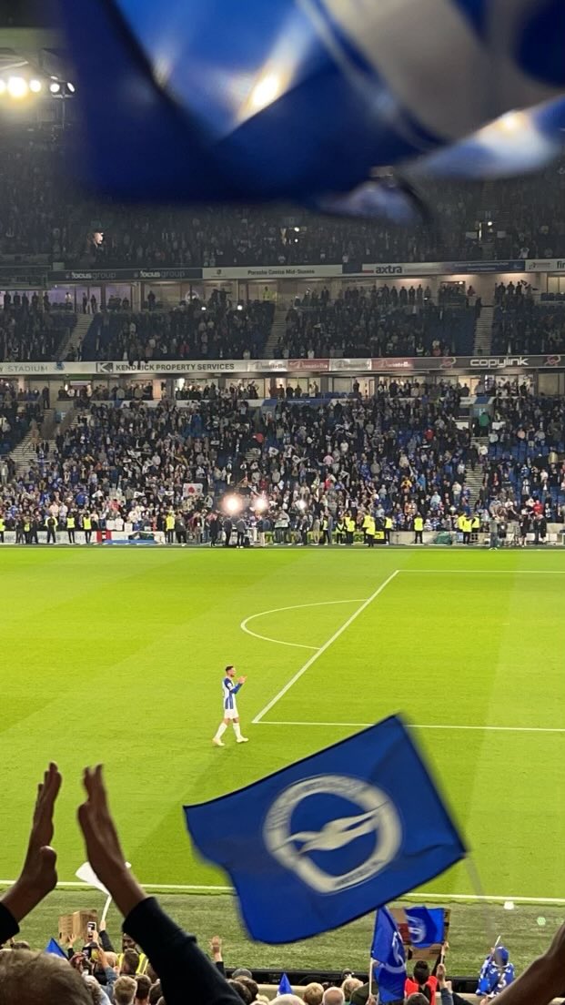 What an unbelievable season we’ve had. It’s been fantastic 💙🤍#bhafc