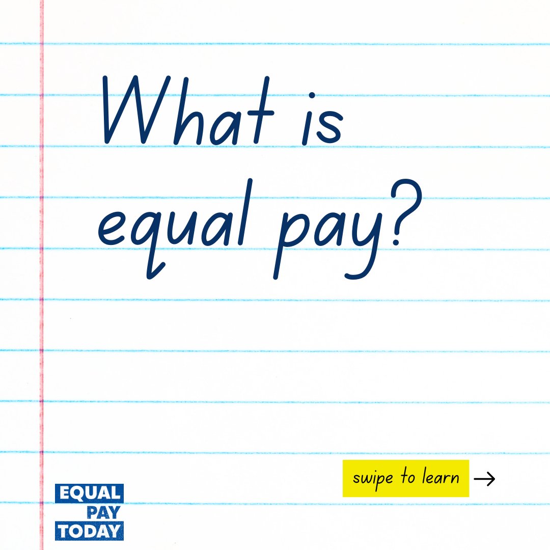 EqualPay2dayOrg's tweet photo. #WednesdayWisdom with Equal Pay Today! We will be breaking down language every week so you can learn to fight for #EqualPay
Sign up for Equal Pay Today's alerts here: https://t.co/qzacvMLCpH 

#EqualPayEqualWork #WordsOfWisdom #LearnwithEPT https://t.co/fDQDSci41j