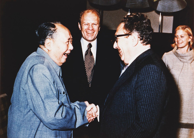 Mao. And yes, it's Kissinger