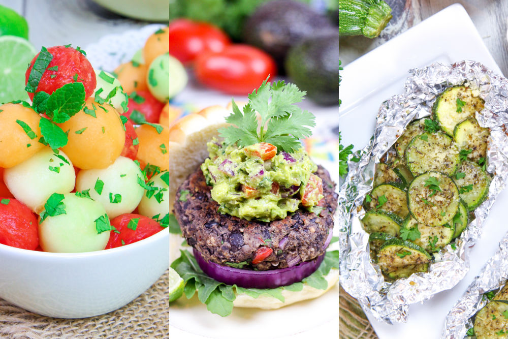 juliewunder's tweet photo. Meal planning for July? Check out my 5 Healthy &amp; New Recipes to Try this July including this gorgeous Melon Salad, Homemade Black Bean Burgers, and Grilled Parmesan Zucchini in Foil.
 https://t.co/f47D28ifbh https://t.co/AKtDR6gOEs