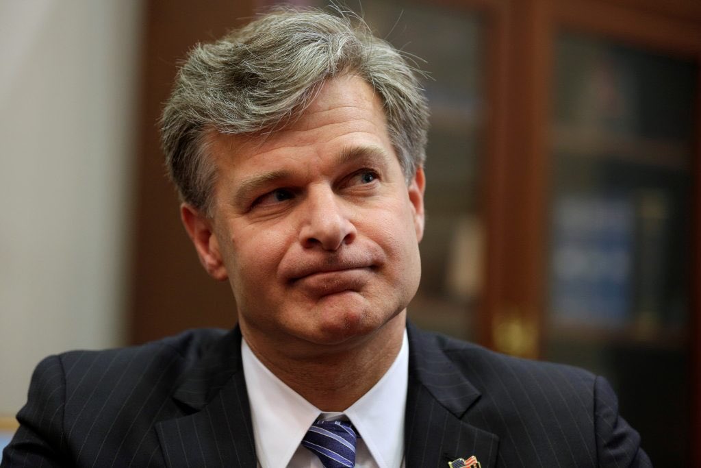Raise your hand ✋️ if you want house oversight to hold (FBI) Director Wray in contempt of congress, and then Impeach him