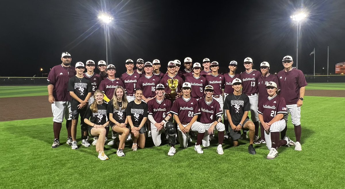 Levi Montgomery (@coachlevimonty) on Twitter photo Can’t wait to watch these dudes from Hallettsville, Texas, America #Compete tomorrow.
#Brahma4Life
#PayDay
<a href="/JorianWilson12/">Jorian Wilson</a> <a href="/BrockBludau/">Brock Bludau</a> <a href="/brandttrlicek/">Brandt Trlicek</a> <a href="/hbteams/">Hallettsville Brahma Athletics</a> <a href="/advosports/">AdvoSports</a> <a href="/mikeforman21/">Mike Forman</a> <a href="/ZachbrownTV/">ZachbrownTV</a> <a href="/LBteams/">Hallettsville Lady Brahma Athletics</a> <a href="/BrahmasBsbCoach/">BrahmasBaseball</a> <a href="/ThigpenMonte/">Monte Thigpen</a> Can’t wait to watch these dudes from Hallettsville, Texas, America #Compete tomorrow.
#Brahma4Life
#PayDay
<a href="/JorianWilson12/">Jorian Wilson</a> <a href="/BrockBludau/">Brock Bludau</a> <a href="/brandttrlicek/">Brandt Trlicek</a> <a href="/hbteams/">Hallettsville Brahma Athletics</a> <a href="/advosports/">AdvoSports</a> <a href="/mikeforman21/">Mike Forman</a> <a href="/ZachbrownTV/">ZachbrownTV</a> <a href="/LBteams/">Hallettsville Lady Brahma Athletics</a> <a href="/BrahmasBsbCoach/">BrahmasBaseball</a> <a href="/ThigpenMonte/">Monte Thigpen</a>