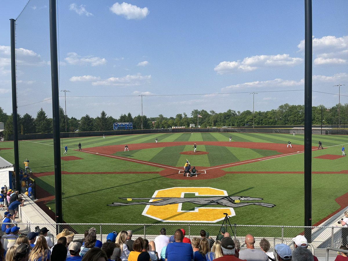 Packed 🏡 for IHSAA Sectionals

🏟️ Hartman Field, Carmel
📅 Wednesday, May 24, 2023
🕠 5:30 PM
⚾️ @BaseballZville 🆚 @carmel_baseball 
🎤 @AaronPitman @VirtualAnnounce 

@IHSAA #PAGameDay #PAAnnouncer #Carmel #ihsaa #virtualannouncer #aaronpitman

@carmelathletics @ZCSeagles