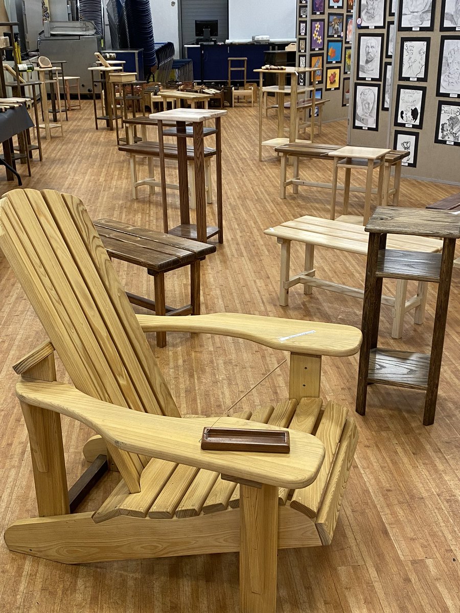DunellenHS's tweet photo. DHS Fine Arts Show, featuring the work from the students in Mr Shimko’s Woodshop class. https://t.co/vkPQQWMg8t