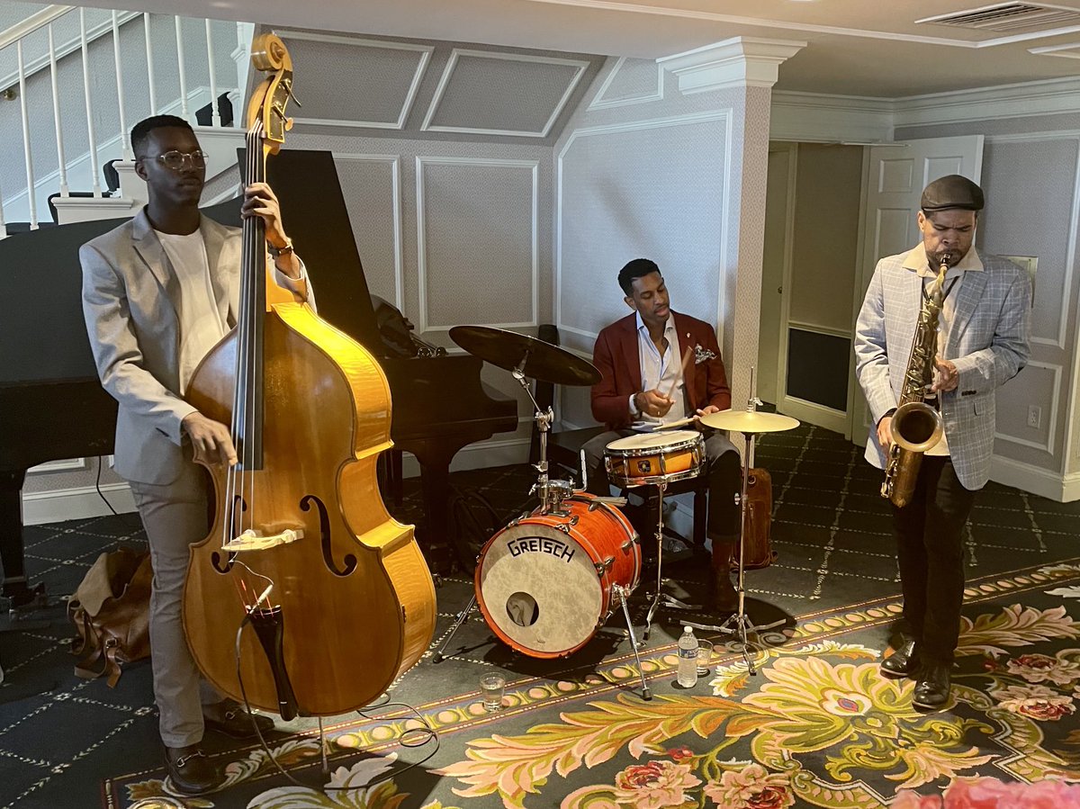 Great to listen to professionals playing jazz at the One Neighborhood Builders 35th Anniversary celebration! #onenb35th