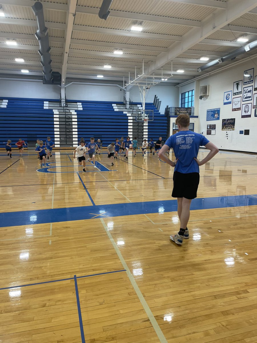 Pictures from our Pirate basketball youth camp this week