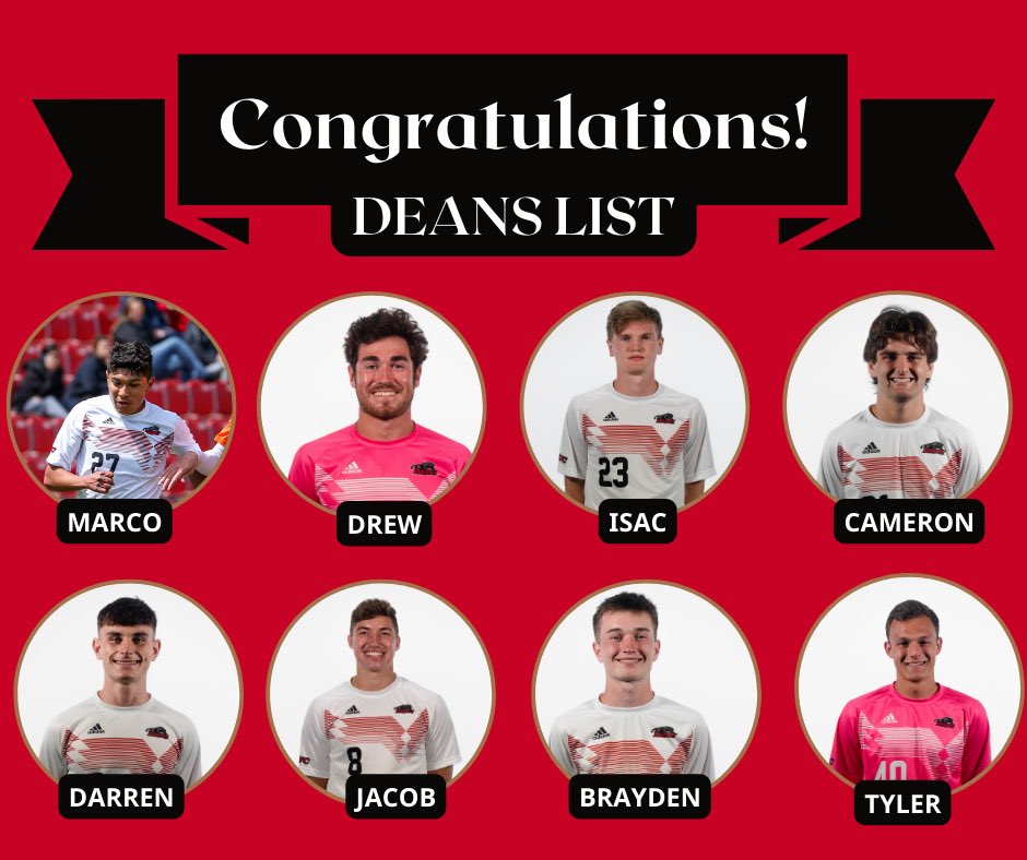 Congratulations to our 16 players on the Deans List. Well done boys! 

#gopanthers🐾📚