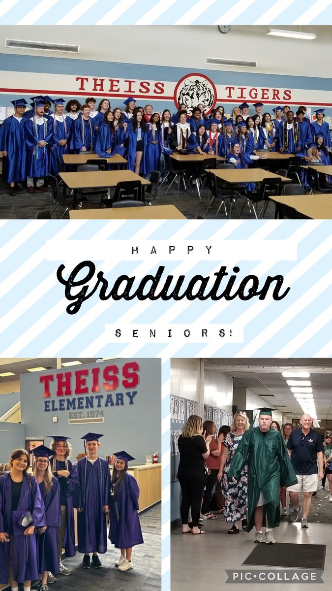 Congrats to all our tigers graduating this year! We are so excited for the future you are beginning! #promise2purpose @KleinISD @TheissKISD #kleinfamily @KleinHigh @KleinCain @KleinForest
