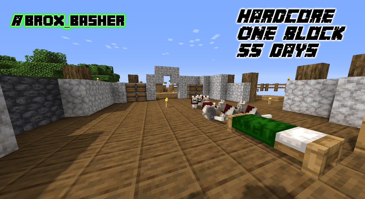 BroxBasher's tweet image. Round 2 Hardcore One Block: Days 50-60!! The beginning of a mob farm! Also, second map!!

Resource Pack: Jicklus (planetminecraft.com/texture-pack/j…)
Shader: Sildur's Enhanced Default
Inspired by: @Skyes

#Minecraft #Skyblock #OneBlock #100Days #videogames #Screenshots