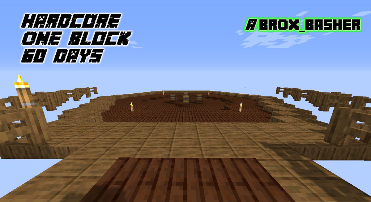 BroxBasher's tweet image. Round 2 Hardcore One Block: Days 50-60!! The beginning of a mob farm! Also, second map!!

Resource Pack: Jicklus (planetminecraft.com/texture-pack/j…)
Shader: Sildur's Enhanced Default
Inspired by: @Skyes

#Minecraft #Skyblock #OneBlock #100Days #videogames #Screenshots