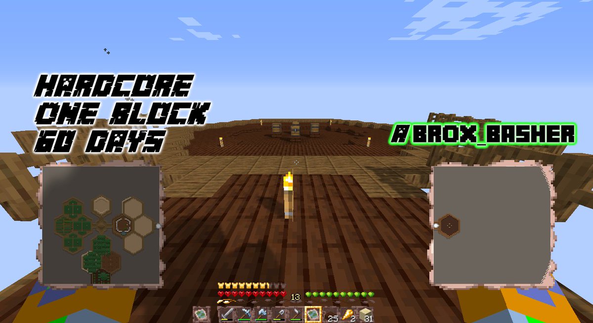 BroxBasher's tweet image. Round 2 Hardcore One Block: Days 50-60!! The beginning of a mob farm! Also, second map!!

Resource Pack: Jicklus (planetminecraft.com/texture-pack/j…)
Shader: Sildur's Enhanced Default
Inspired by: @Skyes

#Minecraft #Skyblock #OneBlock #100Days #videogames #Screenshots