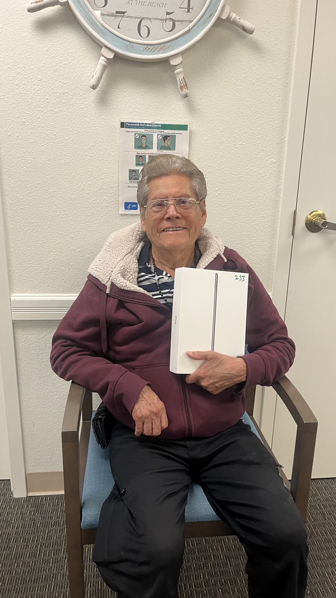StPaulsPACE's tweet photo. Breaking barriers and embracing digital empowerment! 🌐✨Thanks to @CalAging, St. Paul's PACE has received 600 iPads, bridging the #digitaldivide for older adults. Together, we're fostering #digitalliteracy and unlocking new horizons for our amazing participants. 📱💻❤️ https://t.co/Qz3B7HH03h