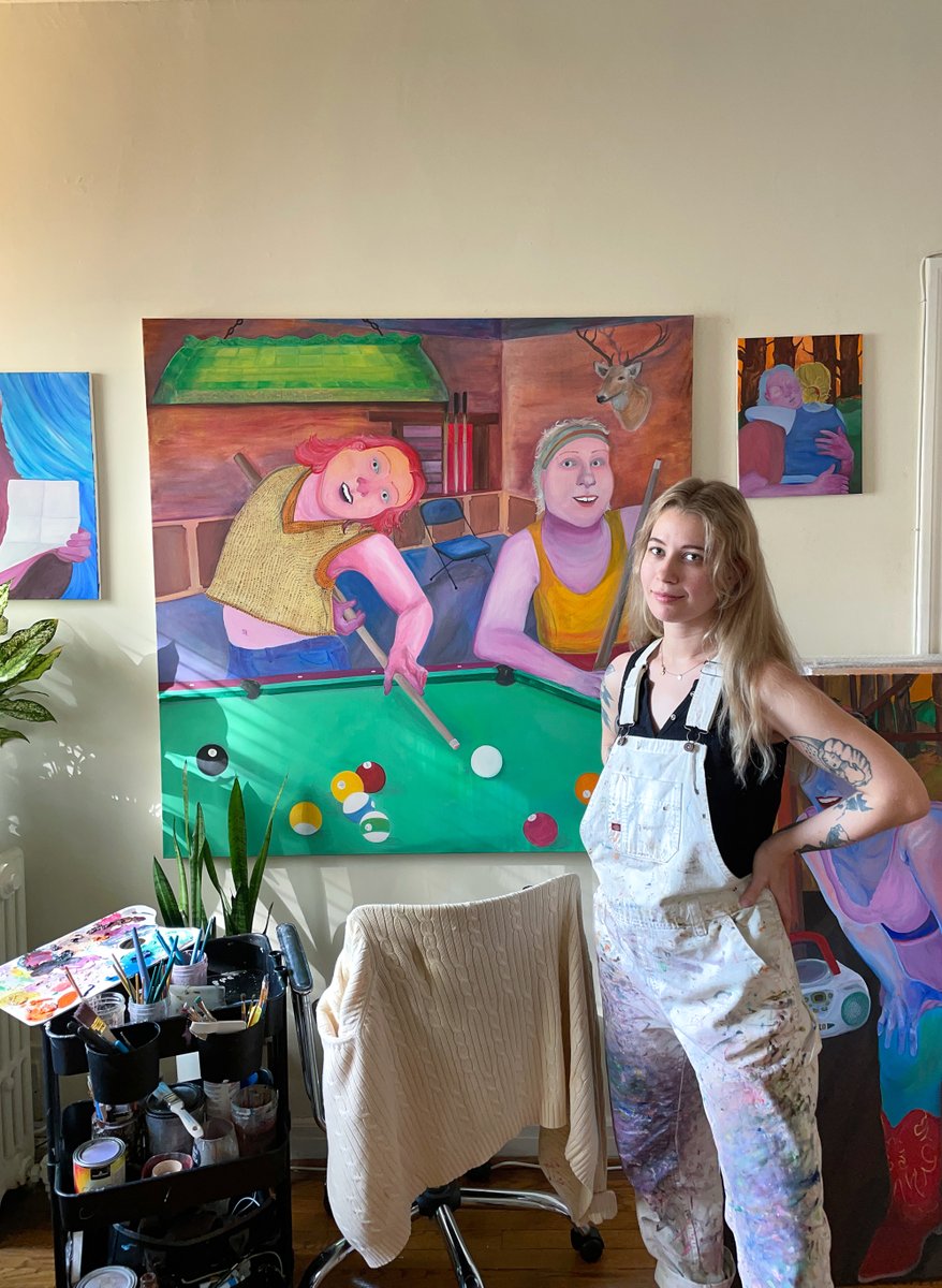 Groundworkcoffe's tweet image. Here&apos;s a little sneak peek of our next Limited Reserve project! We&apos;ve teamed up with the phenomenal #artist, Miranda Pikul, to bring you a #coffee experience that&apos;s as bold and vibrant as her artwork!  #organic #specialtycoffee #art #oilpainting #coffeetime #coffeelover