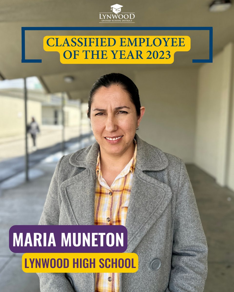 LynwoodSchools's tweet photo. As part of #CSEW2023, we will announce our 2023 LUSD Classified Employee of the Year tonight! We are so grateful to these educators, whose work behind the scenes is genuinely appreciated and provides an immeasurable foundation for the success of our #LynwoodSchools. #wearelynwood https://t.co/eOh0oUuJvK