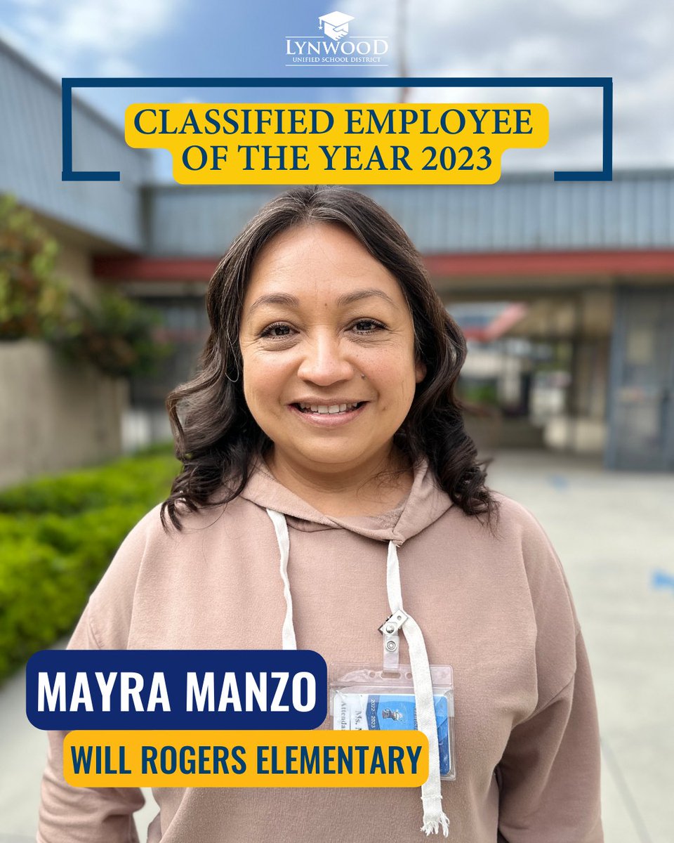 LynwoodSchools's tweet photo. As part of #CSEW2023, we will announce our 2023 LUSD Classified Employee of the Year tonight! We are so grateful to these educators, whose work behind the scenes is genuinely appreciated and provides an immeasurable foundation for the success of our #LynwoodSchools. #wearelynwood https://t.co/eOh0oUuJvK