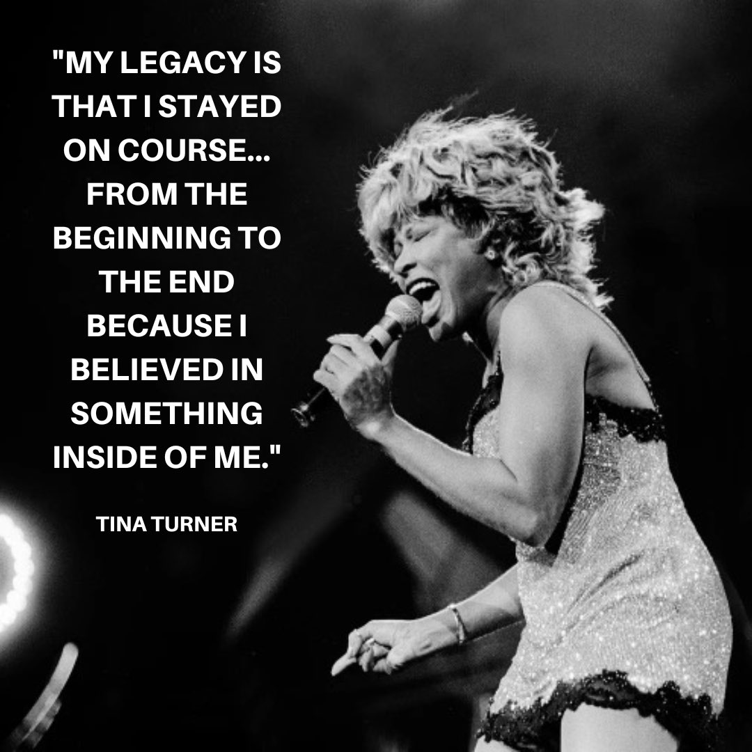 Heartbroken by the news of #TinaTurner. Her legacy and wisdom will live on forever. #WednesdayWisdom