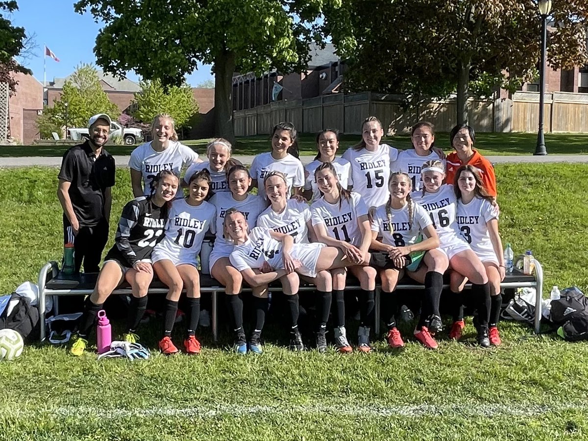 RidleyAthletics's tweet photo. CISAA Championships here we come! Down 1-0 at half, First Girls Soccer stormed back to defeat TCS 5-2 in semifinal action. Special shout out to Lizzy Musset ’25 who helped secure the victory with a hat trick! 🧡 https://t.co/V5rDuY1FH0