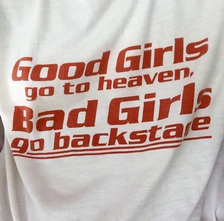 #Heaven #badgirls #GoodGirls #Backstage #BACKSTAGEPASS #Shirt