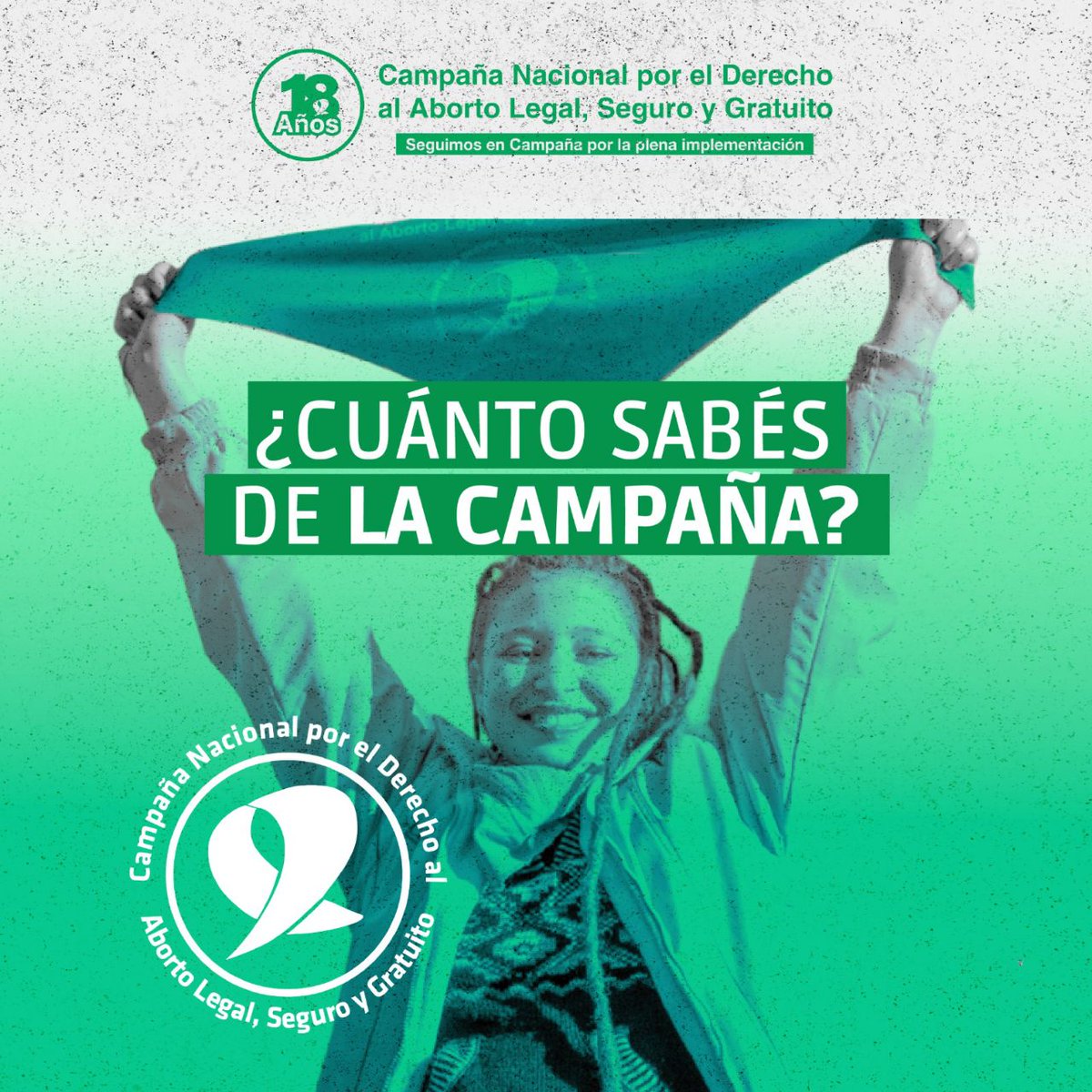 La Campaña Nacional por el Derecho al Aborto Legal, Seguro y Gratuito tiene sus simientes en el 18º Encuentro Nacional de Mujeres de Rosario (2003) y en el 19º ENM de Mendoza (2004).
Abrimos 🧵