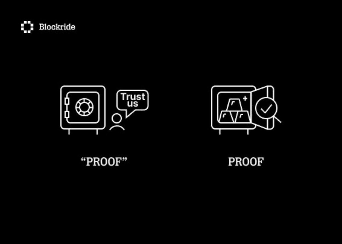 BlockrideNFT's tweet image. #ProofNotPromises