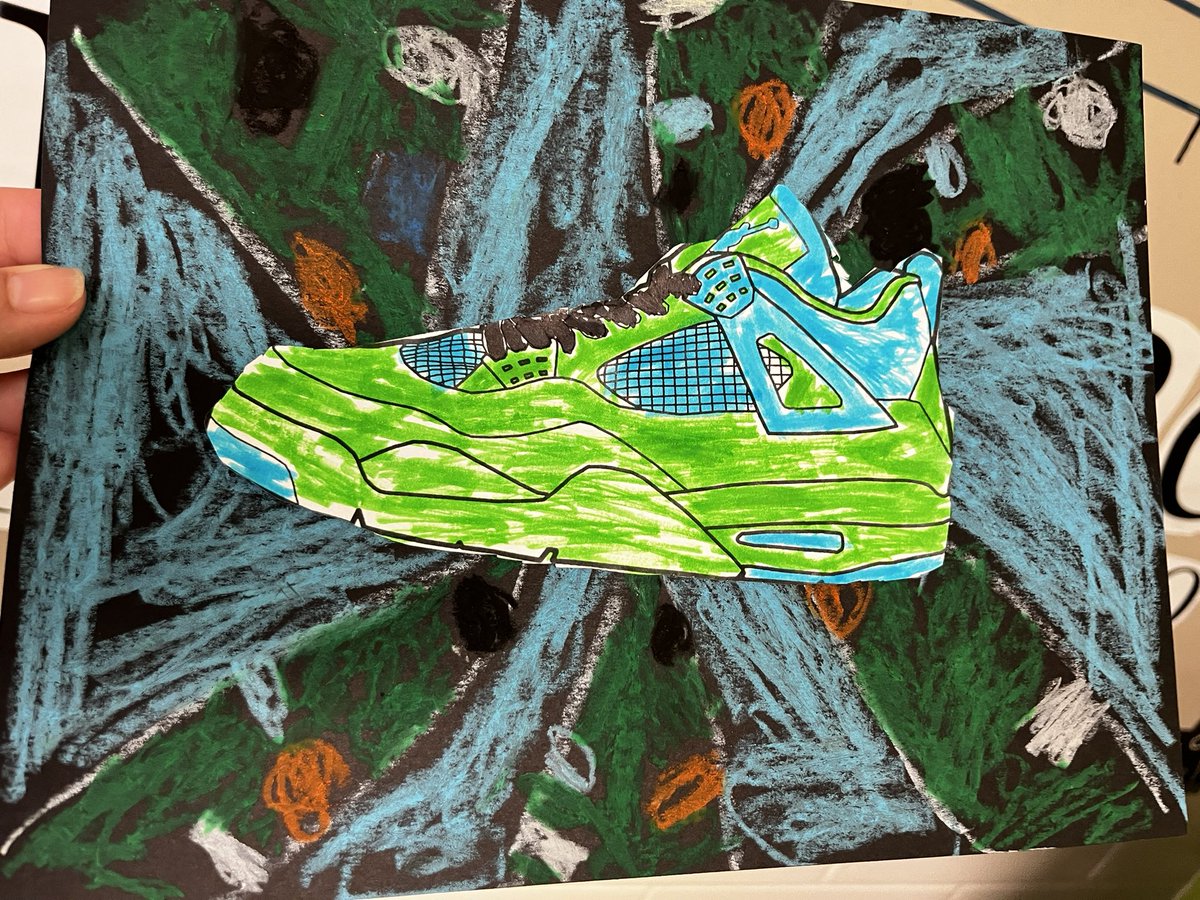 Chefs d’œuvres du haut de leur 6 ans! ♥️💙