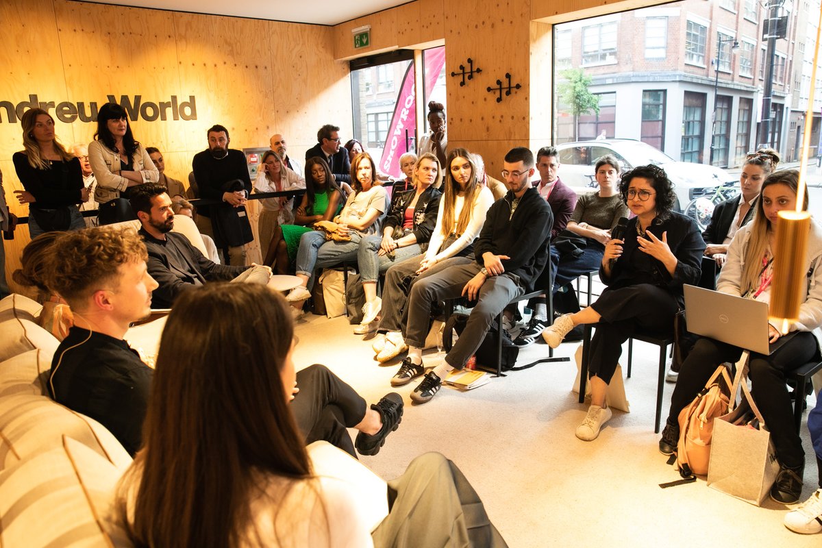 Thanks to all our esteemed panel guests from
<a href="/works_mag/">Official Works Mag</a> 
<a href="/Gensler_Europe/">Gensler Europe</a>
<a href="/squirepartners/">Squire & Partners</a>
<a href="/ScottBrownrigg/">Scott Brownrigg</a>
for sharing your knowledge on DESIGNING WELLBEING AT WORK 🫶
<a href="/CDWfestival/">Clerkenwell Design Week</a>
#cdw2023 #cdwsocial #wellbeing #workplace #wellness