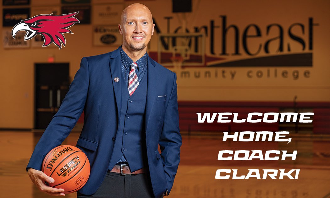 NortheastCCMBB's tweet image. 𝗜𝗧'𝗦 𝗢𝗙𝗙𝗜𝗖𝗜𝗔𝗟!

Northeast is excited to name Josh Clark (@CoachJoshClark) our new head men’s basketball coach!

Let’s get to work!

📰 » bit.ly/43qeX2E

#GoHawks 🔴⚪️🏀