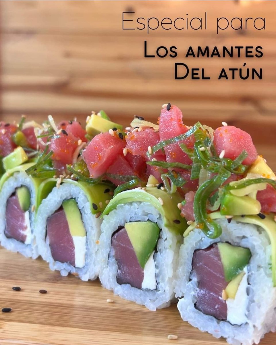 Roll de Atún Trufado, su topping marinado en aceite de trufas le da un toque especial a cada bocado. 

Si aún no lo pruebas, ¡hazlo… te vas a enamorar! 

Estamos en la calle Paez de #Chacao 👇🏻

📲 0412.334.29.83
💻 sushidelivery.com.ve

¡Te esperamos!

#sushitime #caracas