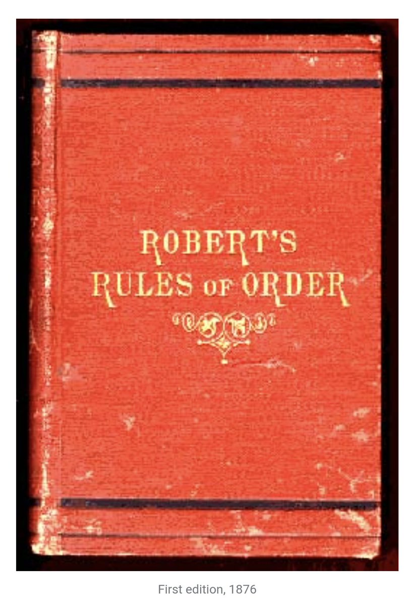 petergjones's tweet photo. #CiscoLive #IBONWT2202 It Takes Multiple Villages
The @IETF #Humms, but @ieee802 runs by #RobertsRules.
What's slightly odd is that it was written by U.S. Army officer Henry Martyn Robert in 1876 based on the US Congress practice.
https://t.co/OMuFBm3jJ1 https://t.co/nwUstEPu6X