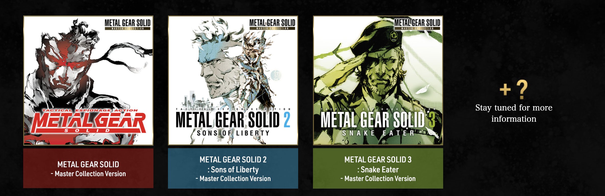 METAL GEAR SOLID 2: Sons of Liberty - Master Collection Version