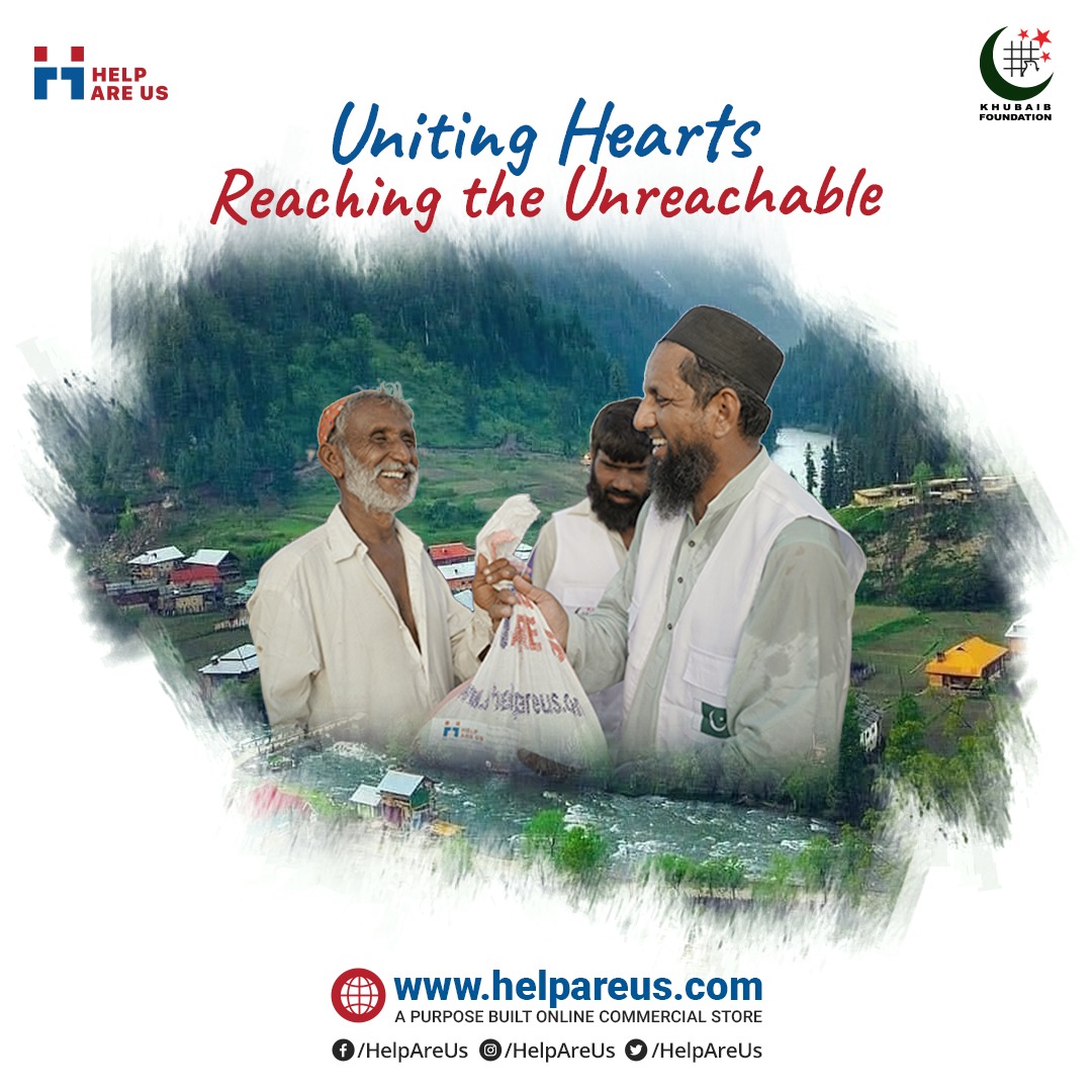 helpareus's tweet photo. A Journey of Generosity: Together with Khubaib Foundation, we embarked on a meaningful journey in Ramadan to provide rashan packs in Northern Areas. Witnessing the gratitude of the recipients reminded us of the power of unity.
#helpareus #helpinghands #rashandistribution https://t.co/NMEWyebFRk
