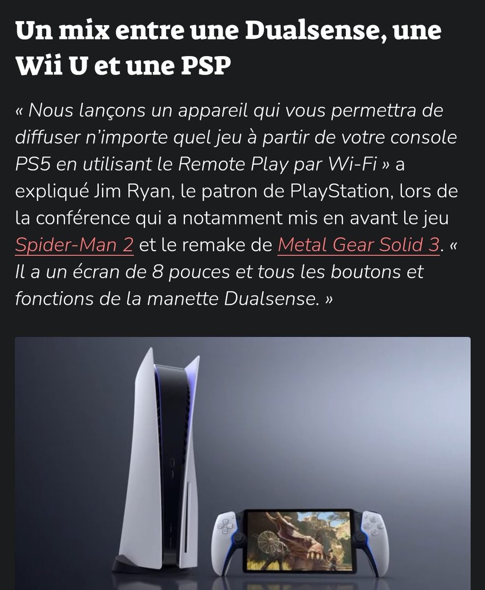 AriochDeath's tweet image. #sonyshowcase 
Bon encore un truc inutile qui va couter les yeux de la tête. 
Ce n'est même pas une console,  c'est un mobile sony avec une backbone collé dessus 🤣