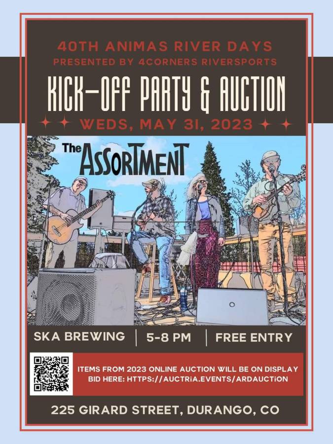 360Durango's tweet photo. Join Ska Brewing for the 40th Animas River Days Kick-Off Party & Auction. Wednesday, May 31st, 5-8pm.
.
.
.
https://t.co/kYW4NZ2X8W
#360durango #durangocolorado #durangoevents #Durango #dodurango https://t.co/PKL1cB0Rsc