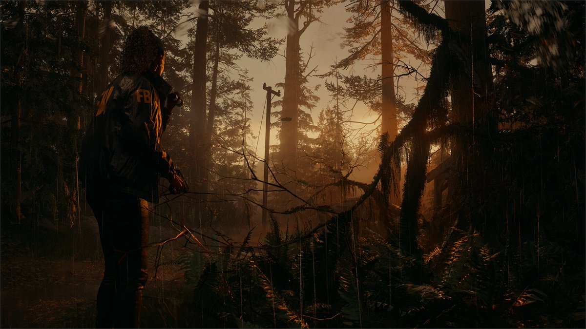 alanwake's tweet photo. Alan Wake 2 is not just a step, but a leap forward. It takes the foundations of everything we've done before and pushes it as far as we've been able to imagine. Finally, we can start telling you what we've been creating.

@SamLakeRMD writes to all of you: https://t.co/X4JD0if4QL https://t.co/WpjWSzjYjK