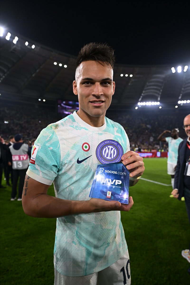 MVP 🐂 #FiorentinaInter

#ForzaInter #CoppaItaliaFrecciarossa