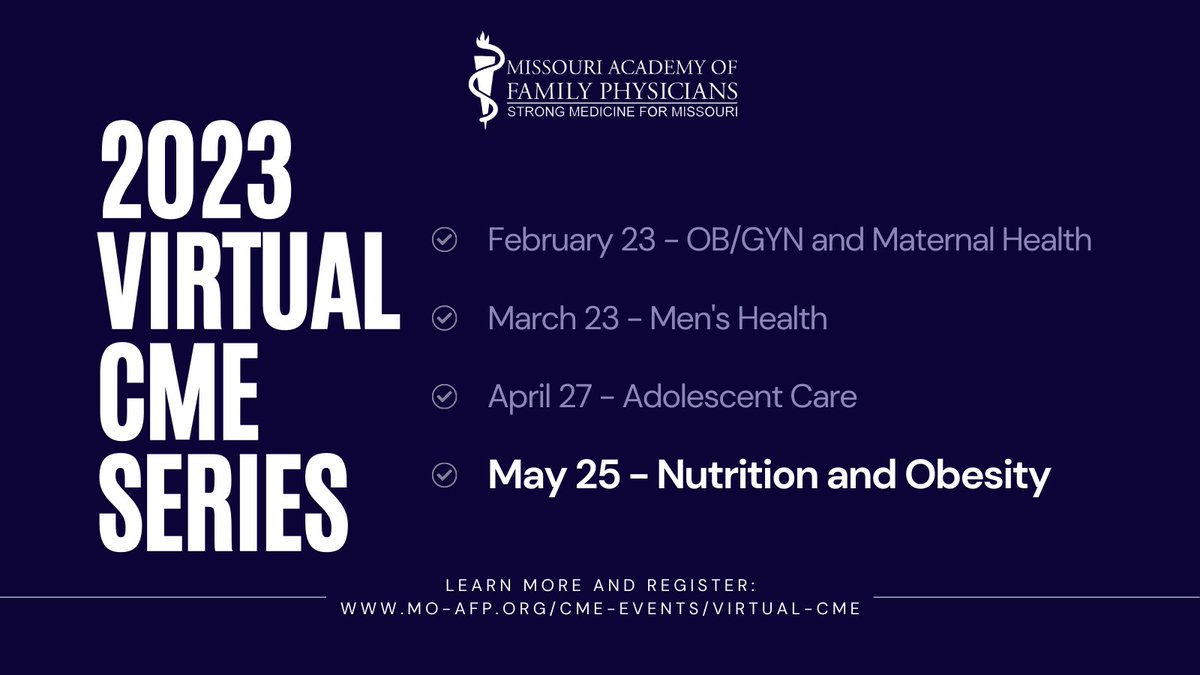 Missouri Academy of Family Physicians tweet media