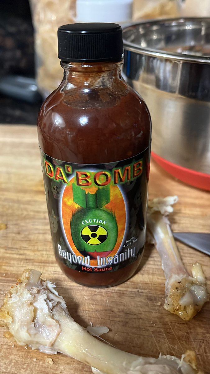 jaortega99's tweet photo. You think you got balls. Take one drop of this sauce. Guaranteed it will take you down. And I thought the celebrities that go on @firstwefeast #HotOnes were faking it. #NotAJoke https://t.co/ID5iuU7Coy