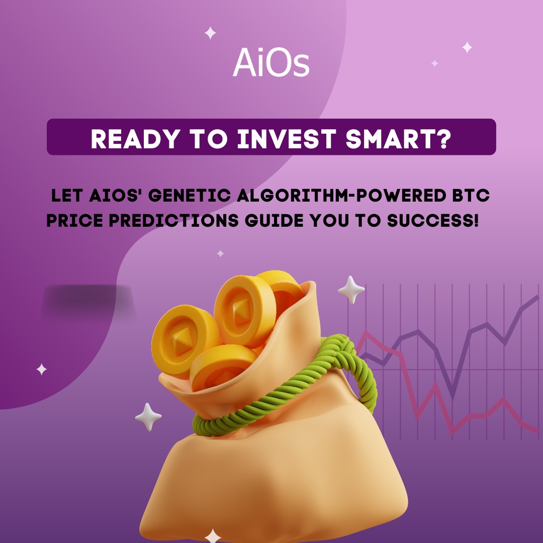 AIOSRUN's tweet image. Leverage AiOs' genetic algorithm for accurate BTC price predictions and smart investing.
#AiOs #InvestSmart #GeneticAlgorithm #BTCpredictions #CryptoSuccess